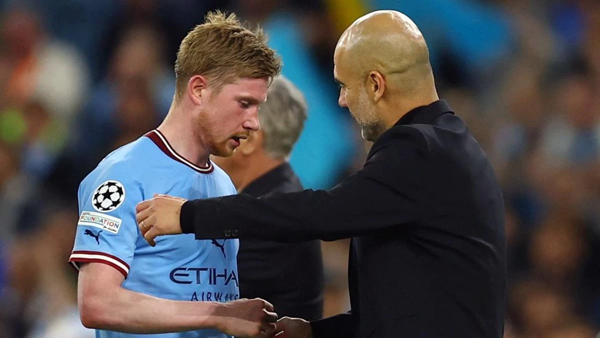 De Bruyne Pamit dari Man City, Guardiola Ada Sedih Ada Senangnya
