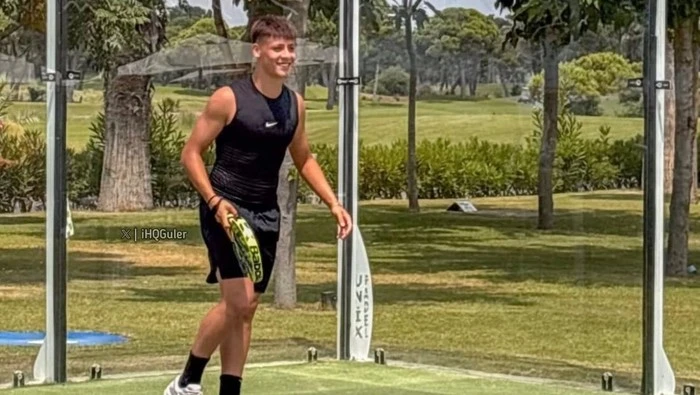 Arda Guler Asyik Main Padel