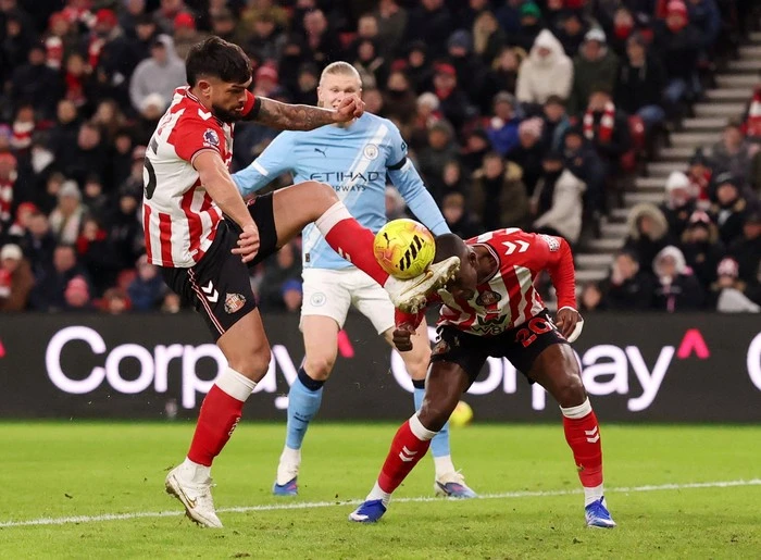 Sunderland Vs Man City Sama Kuat 0-0 di Paruh Babak